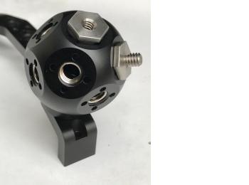 MCS-AAB1,Arri Alexa accessory Ball 'Gearknob' 9 3/8 point mounting station 